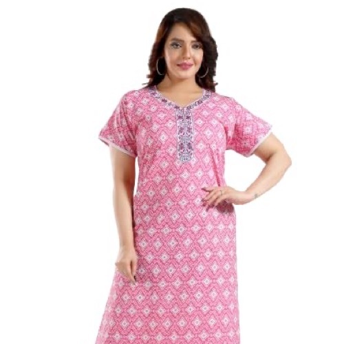 Woman Printed Nighty