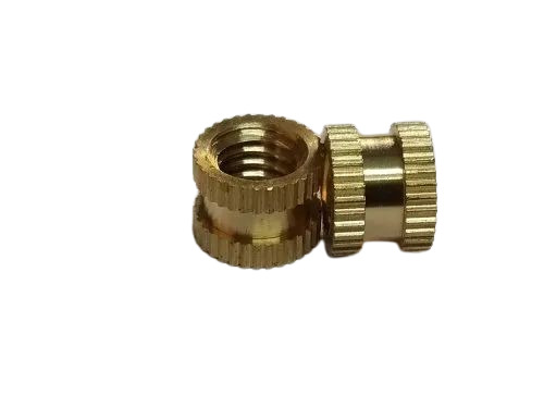 brass knurling insert