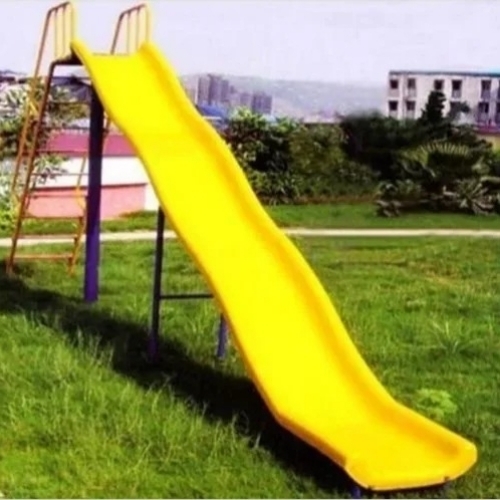 Playground wave slide 