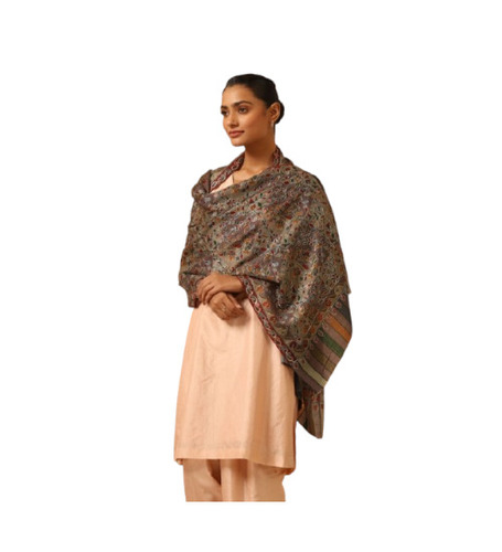 Bhranti Black Cashmere Stole