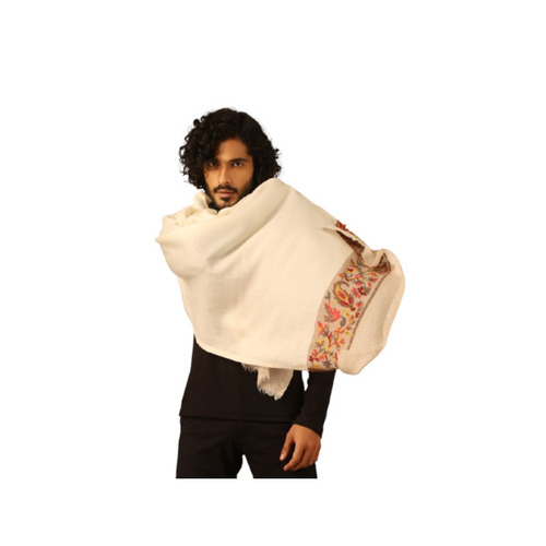 Off White Cashmere Stole