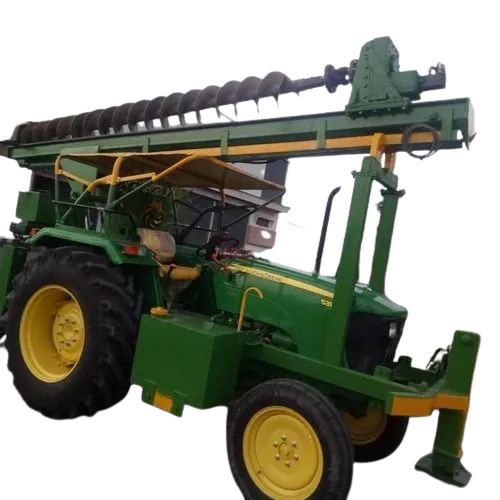 Tractor Piling Machine