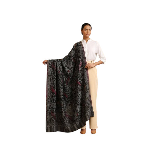 Aarunya Fauna Cashmere Shawl