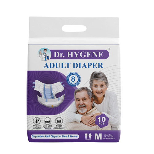 Adult Diaper - Color: White