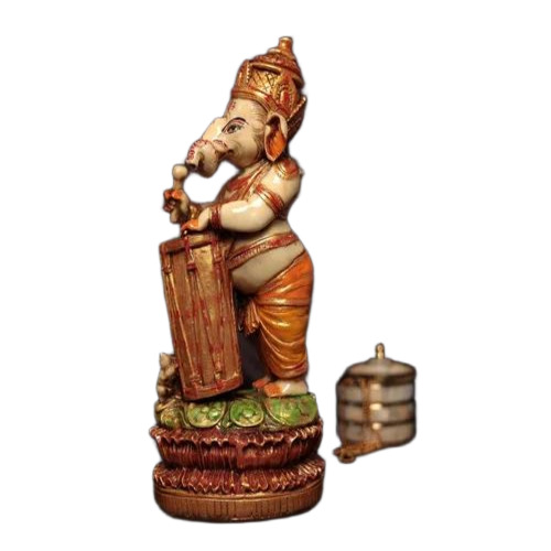 Dholak Ganesha Statues