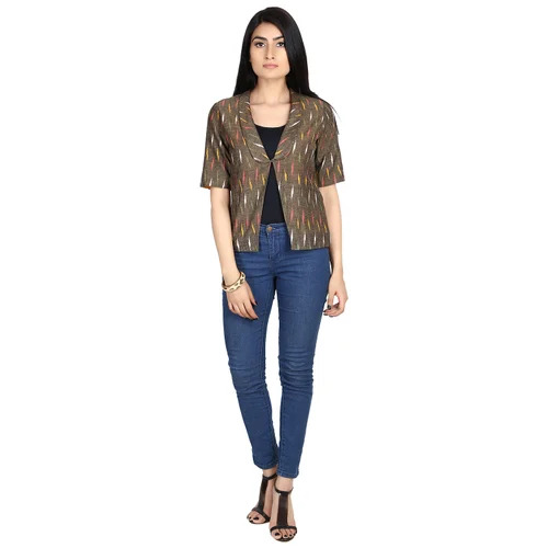 Ladies Designer Jacket - Color: Browen