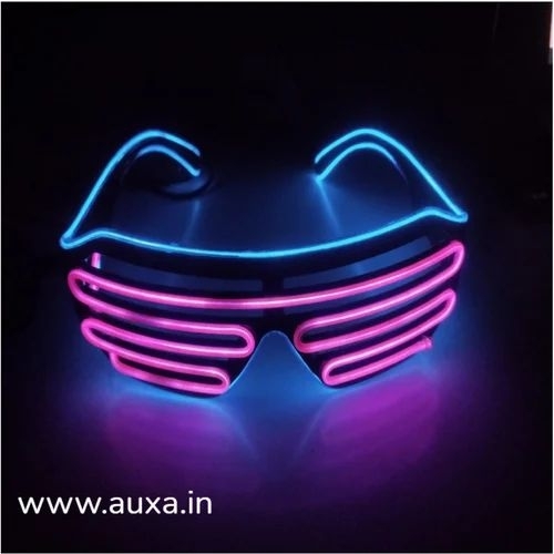 led rave Party glasses disco goggles with led lights wired battery operated led party glasses
