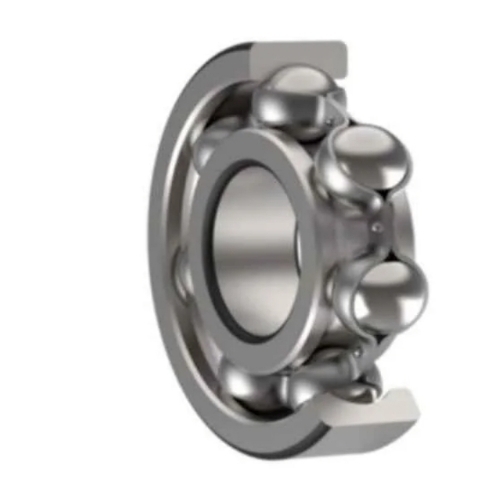 Single Row Deep Groove Ball Bearing - Stainless Steel, Standard Size, Silver | Durable, New, Box Packaged