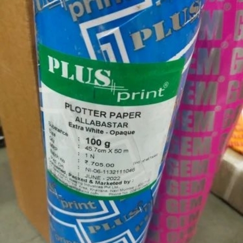 90 GSM Plotter Paper Roll