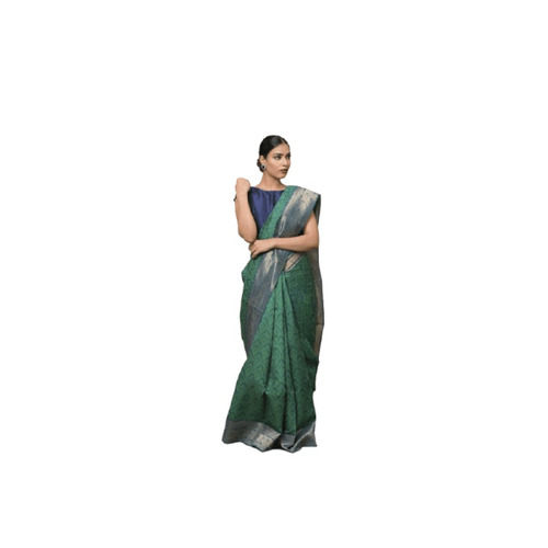 Ethnic Motifs Zari Pure Silk Saree