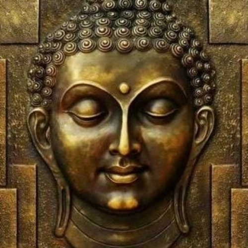 Frp Lord Buddha Wall Mural