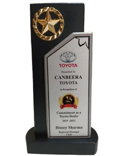 Toyota Canbeera Dealership Award