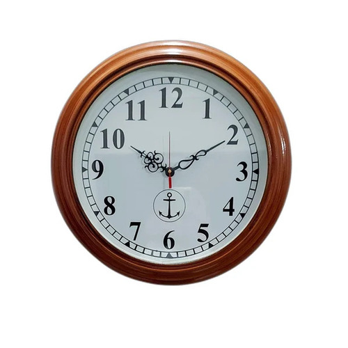 16 Inches Antique Wooden Wall Clock
