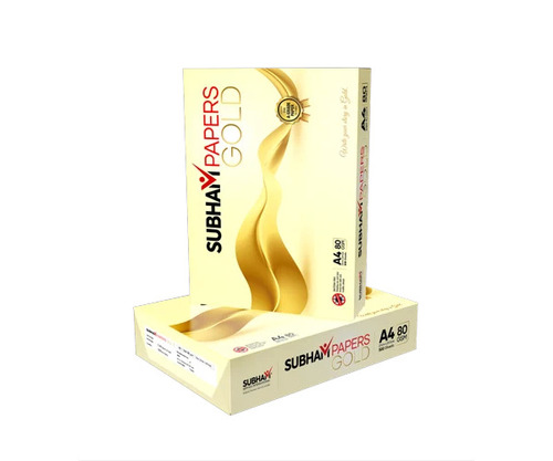 80GSM Subham Gold A4 Size Papers