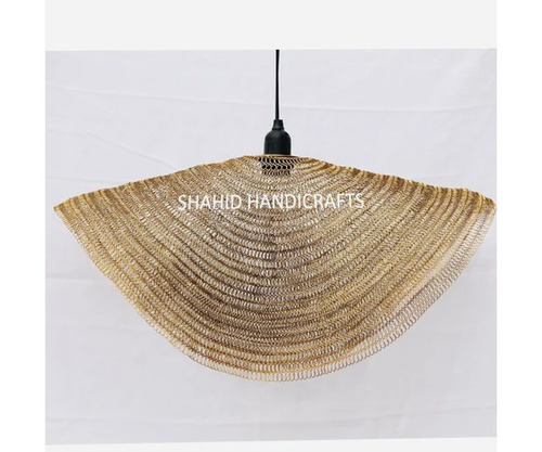 Brown Metal Hanging Lamps