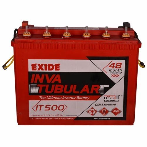 Exide It 500 Inva Tubular Inverter Battery