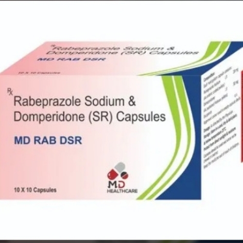 MD RAB DSR Rabeprazole Sodium Domperidone SR Capsules