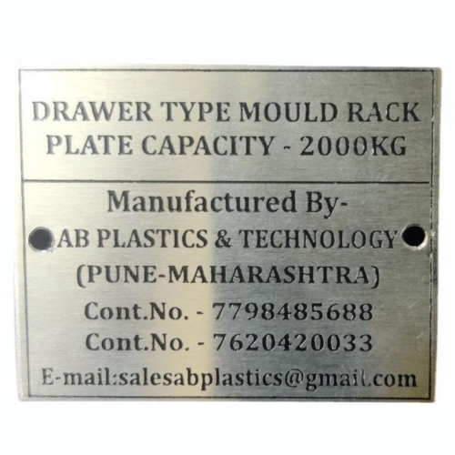 Stainless Steel Name Plate