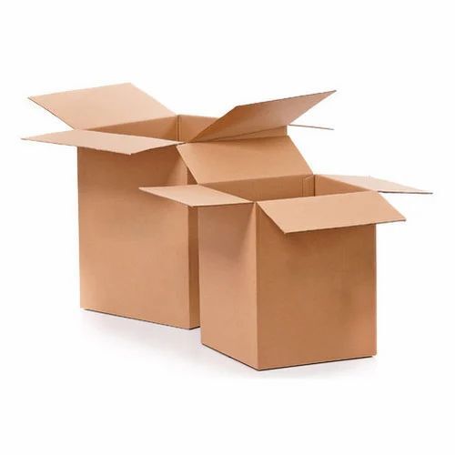 3 Ply Corrugated Packaging Boxes - Color: Brown