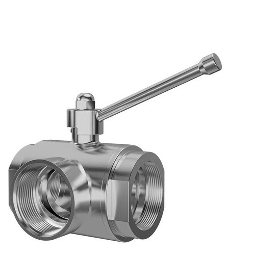 3 Way Stainless Steel Sanitary Ball Valve