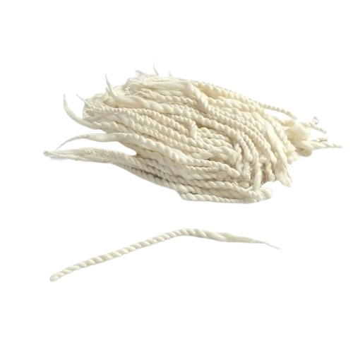 Twisted Cotton Wick - Color: White