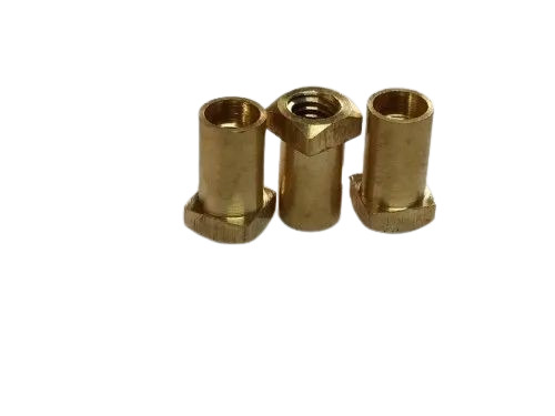 0.5 Inch Brass Square Insert