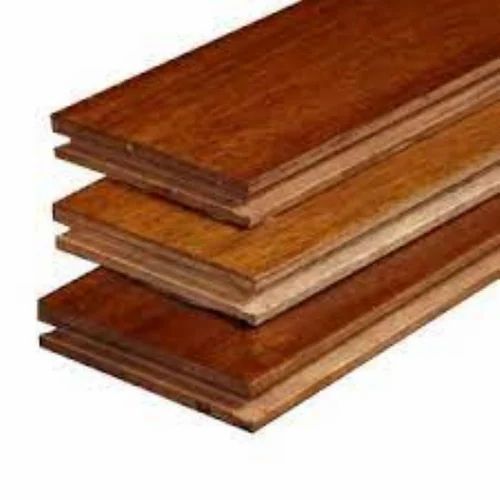 11feet Brown Teak Wood