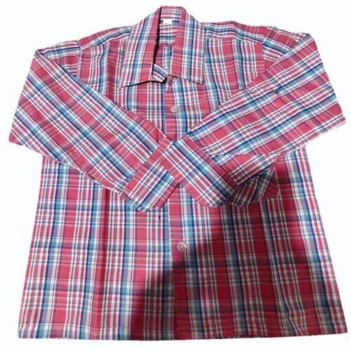 Cotton Check Pattern Shirt