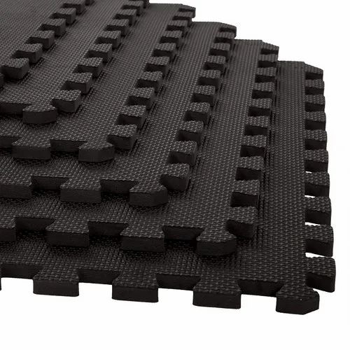 Interlocking Black Mat 6pc
