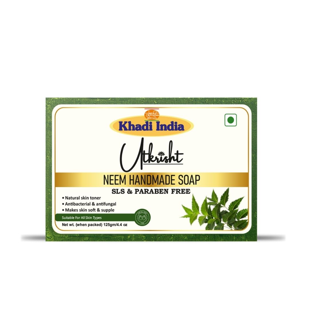 Neem Handmade Bath Soap 125 Gm