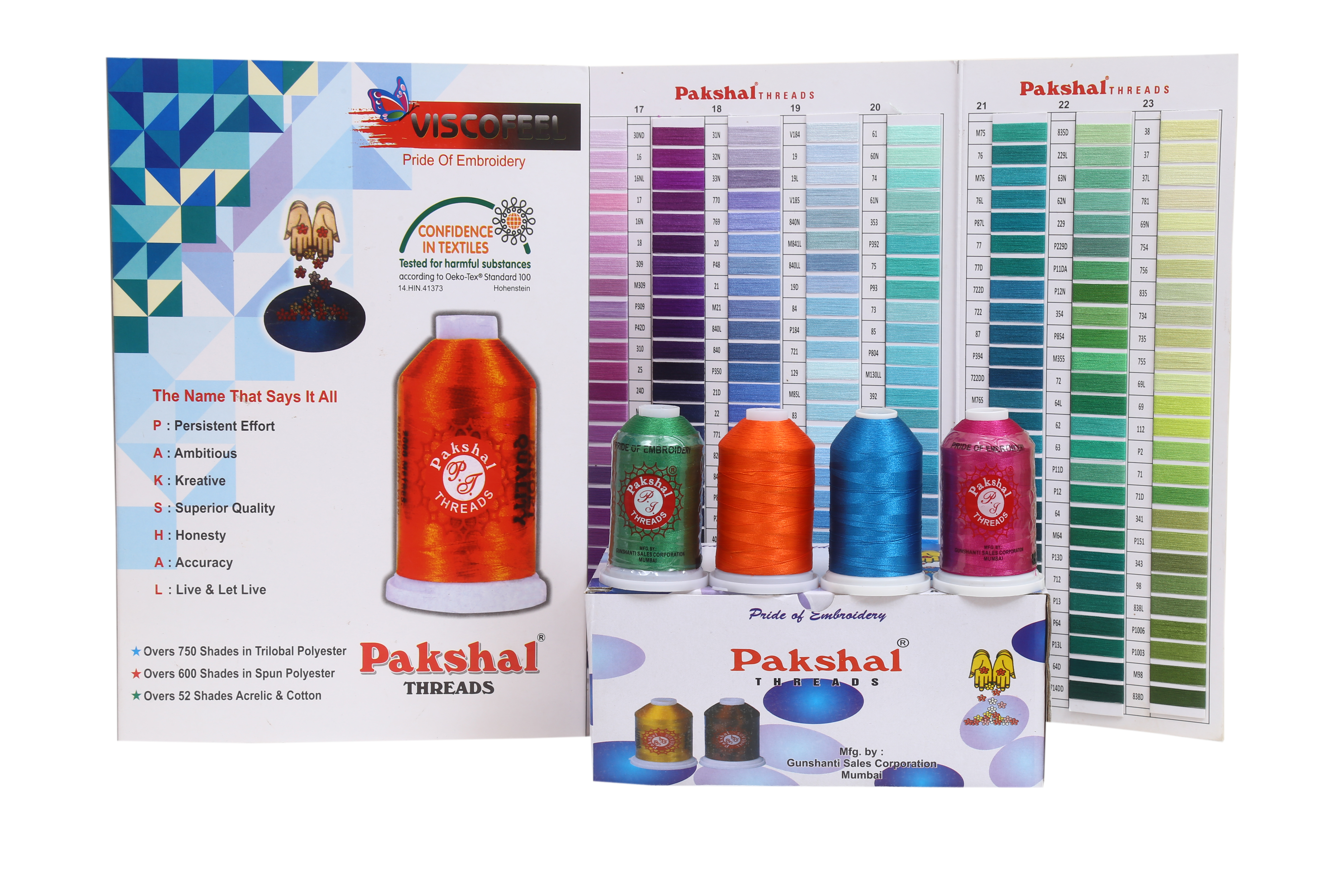 Pakshal Embroidery Thread