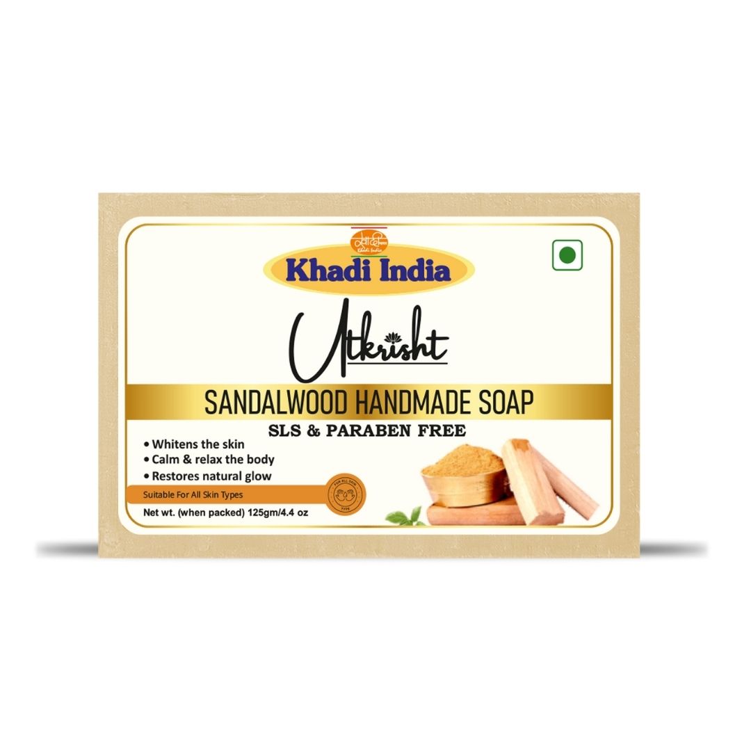Sandalwood Handmade Bath Soap 125gm
