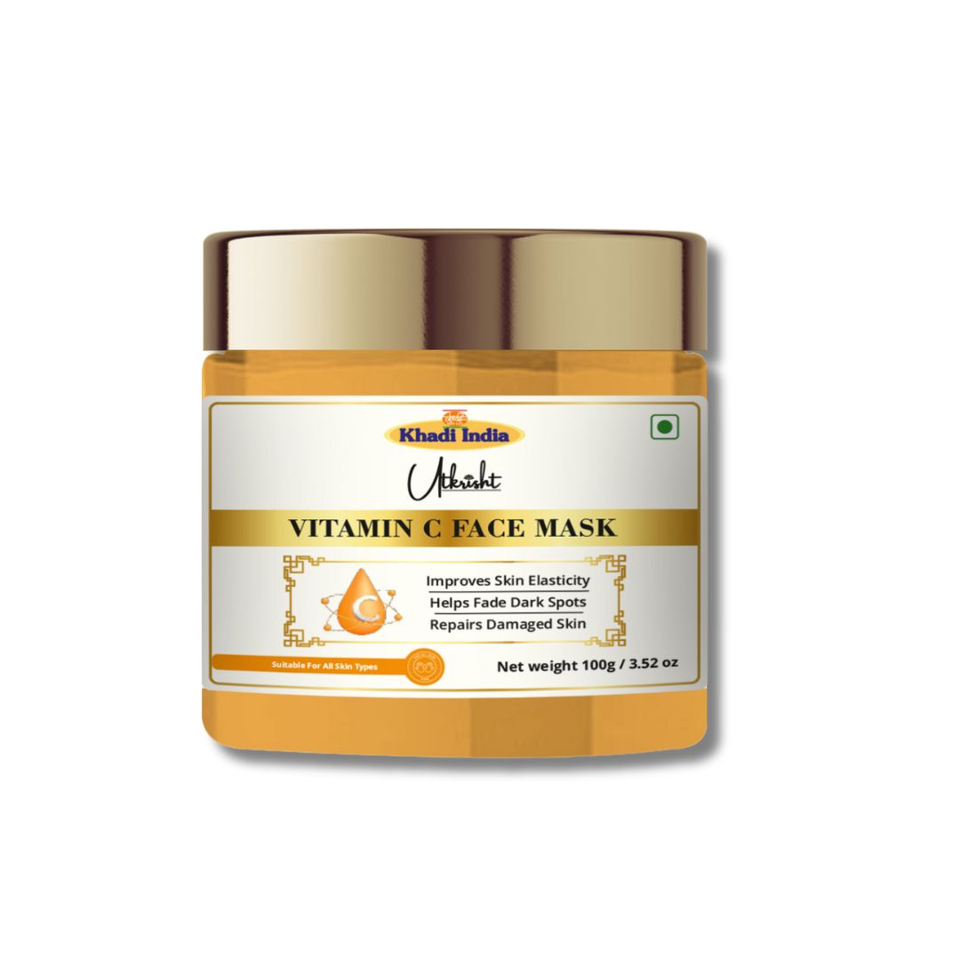 Utkristh Khadi Vitamin C Face Mask 100 Gm - Age Group: Suitable For All Ages