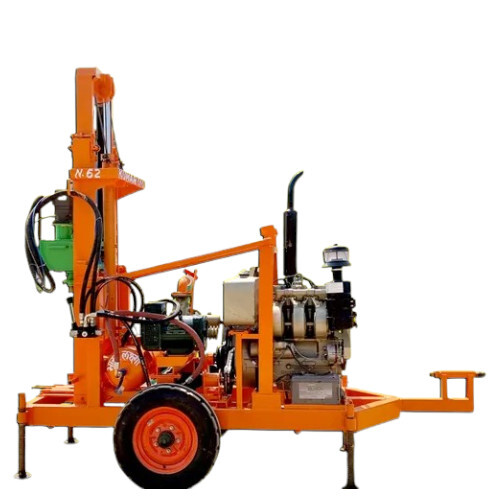 Mini Bore Well Machine With 38Hp 3 Cylinder Eicher Engine - Automatic Grade: Semi-Automatic
