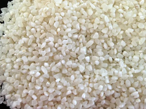 Natural Broken Rice - Color: White