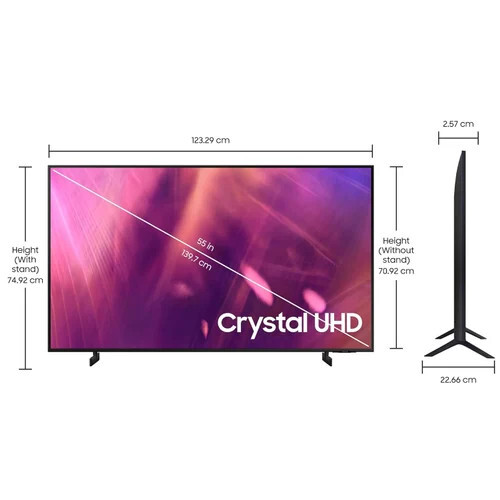 SAMSUNG LED TV UA55AU9070ULXL