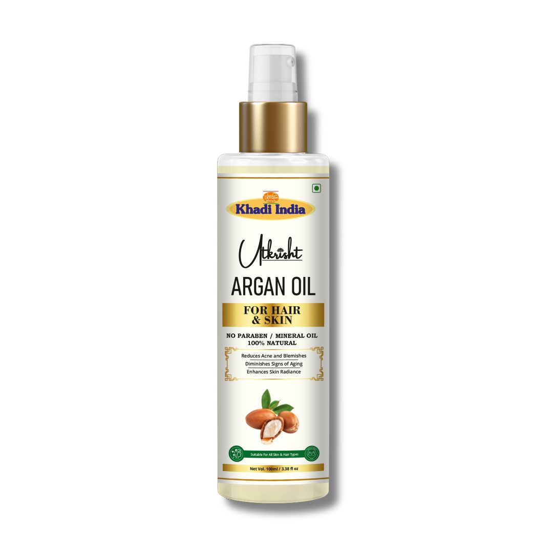 Utkrisht Khadi Argan Oil For Hair & Skin Massage 100ml