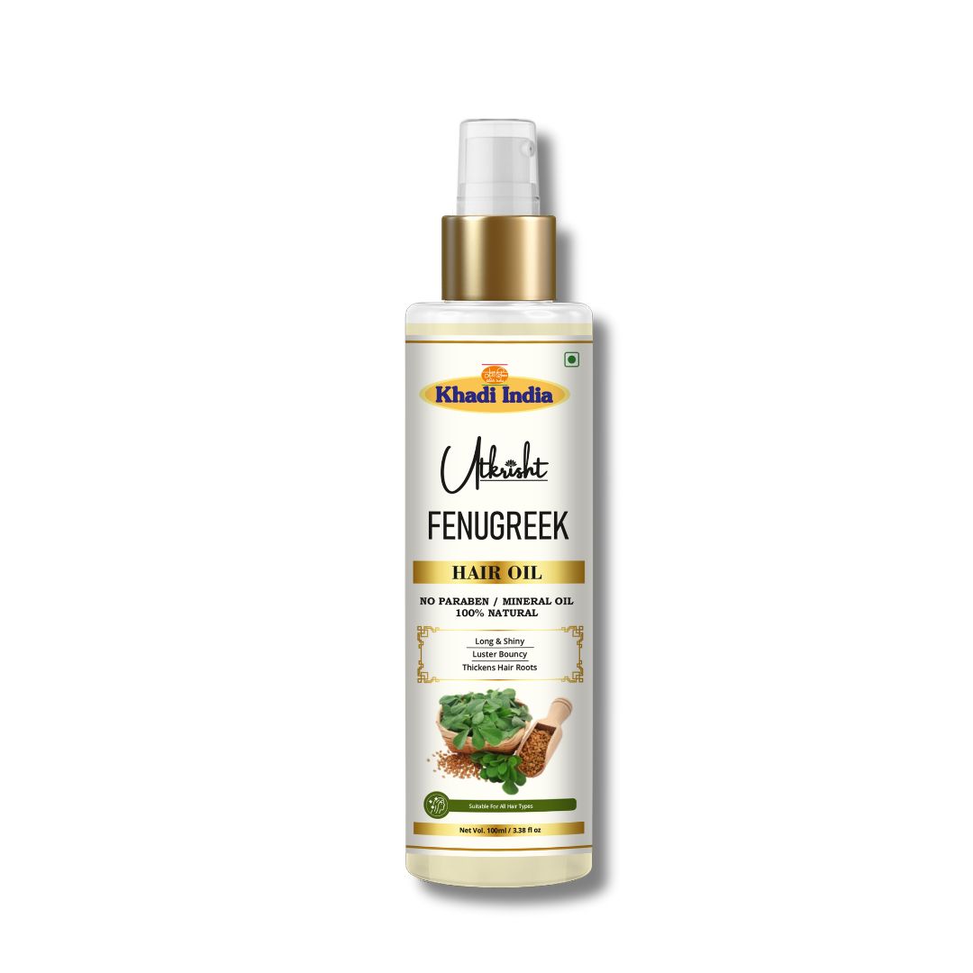 Utkrisht Khadi Fenugreek (Methi) Hair Oil 100ml