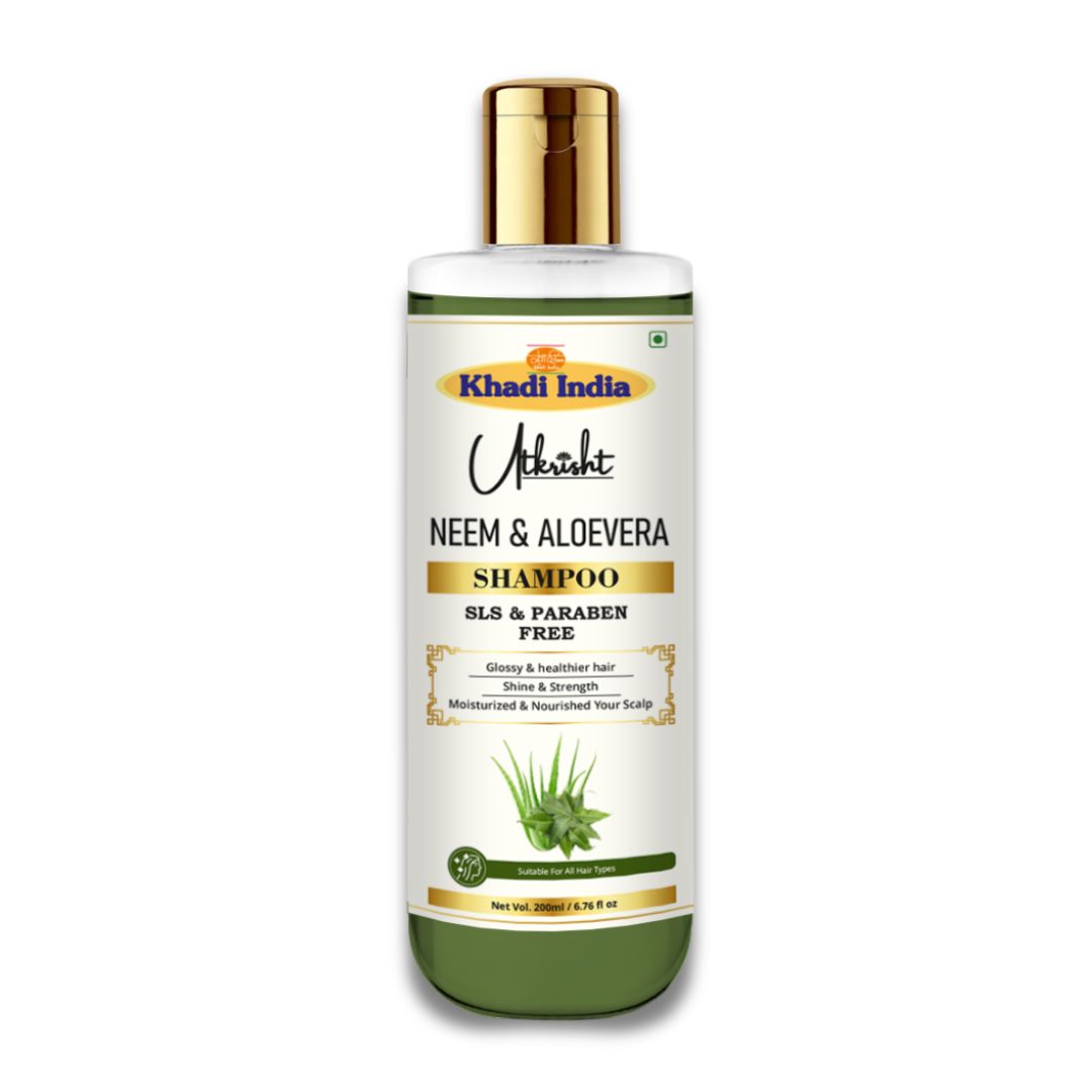 Utkrisht Khadi Neem & Aloe Vera Shampoo 200ml