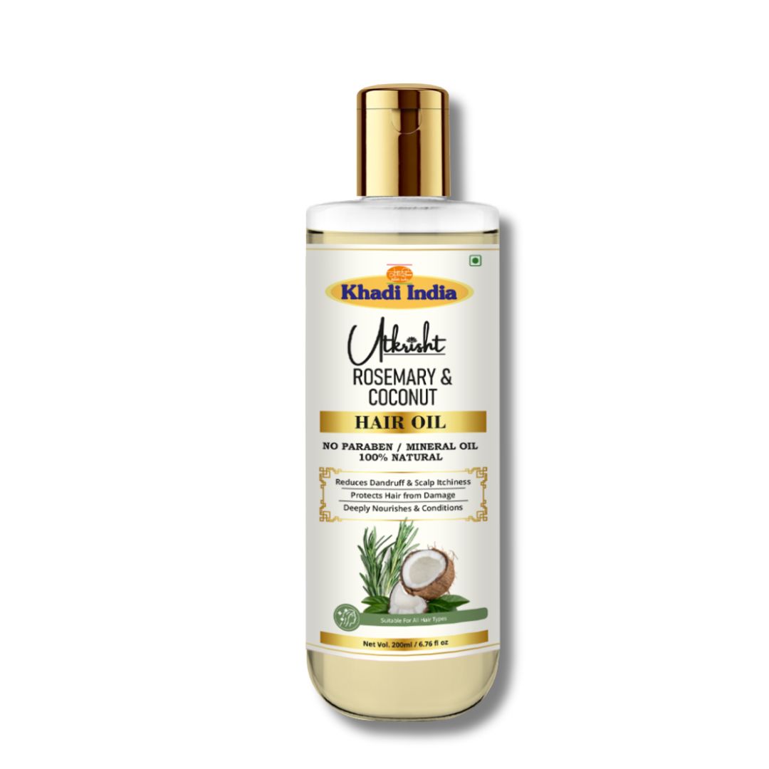 Utkrisht Khadi Rosemary & Coconut Hair Oil 200ml