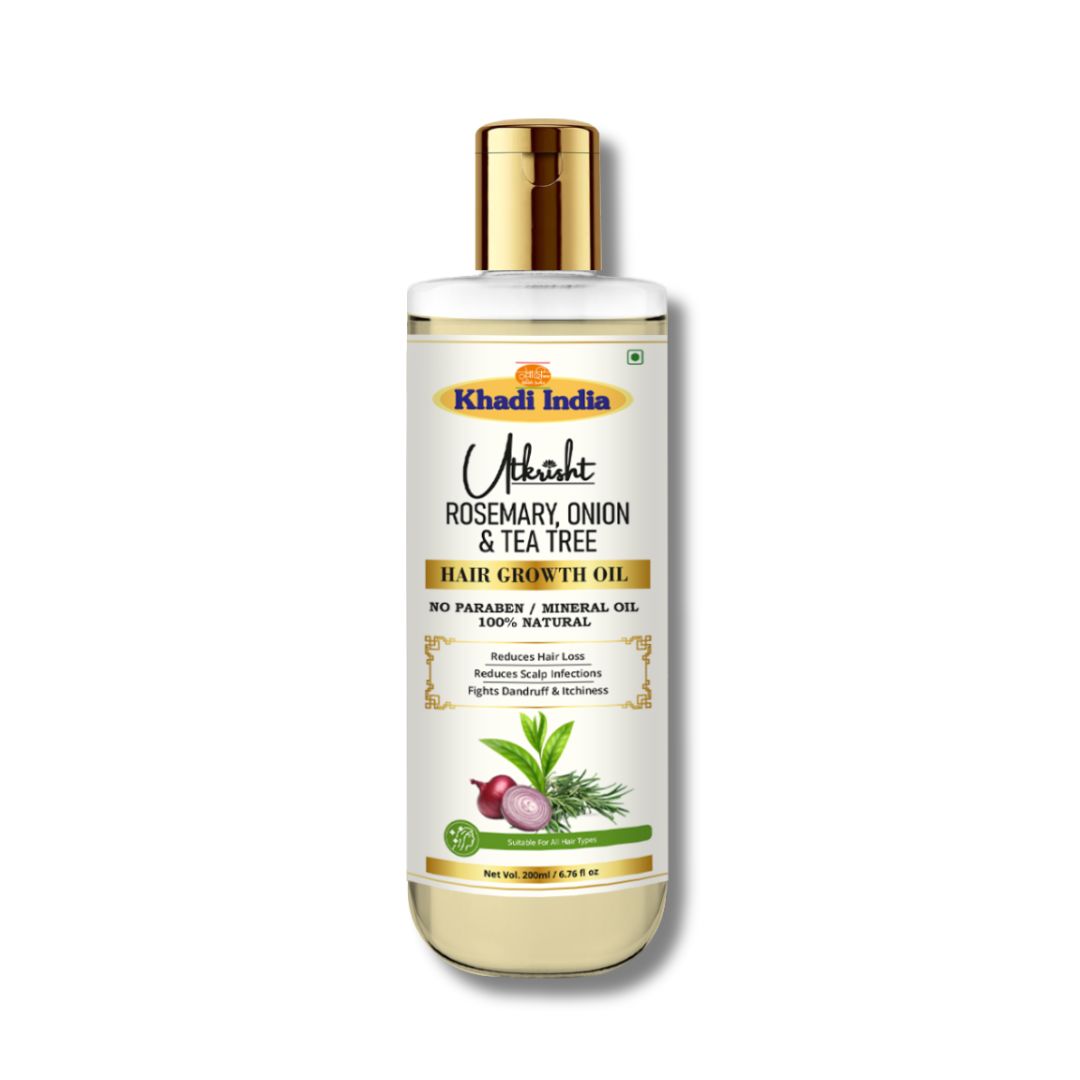 Utkrisht Khadi Rosemary & Onion Hair Oil 200ml