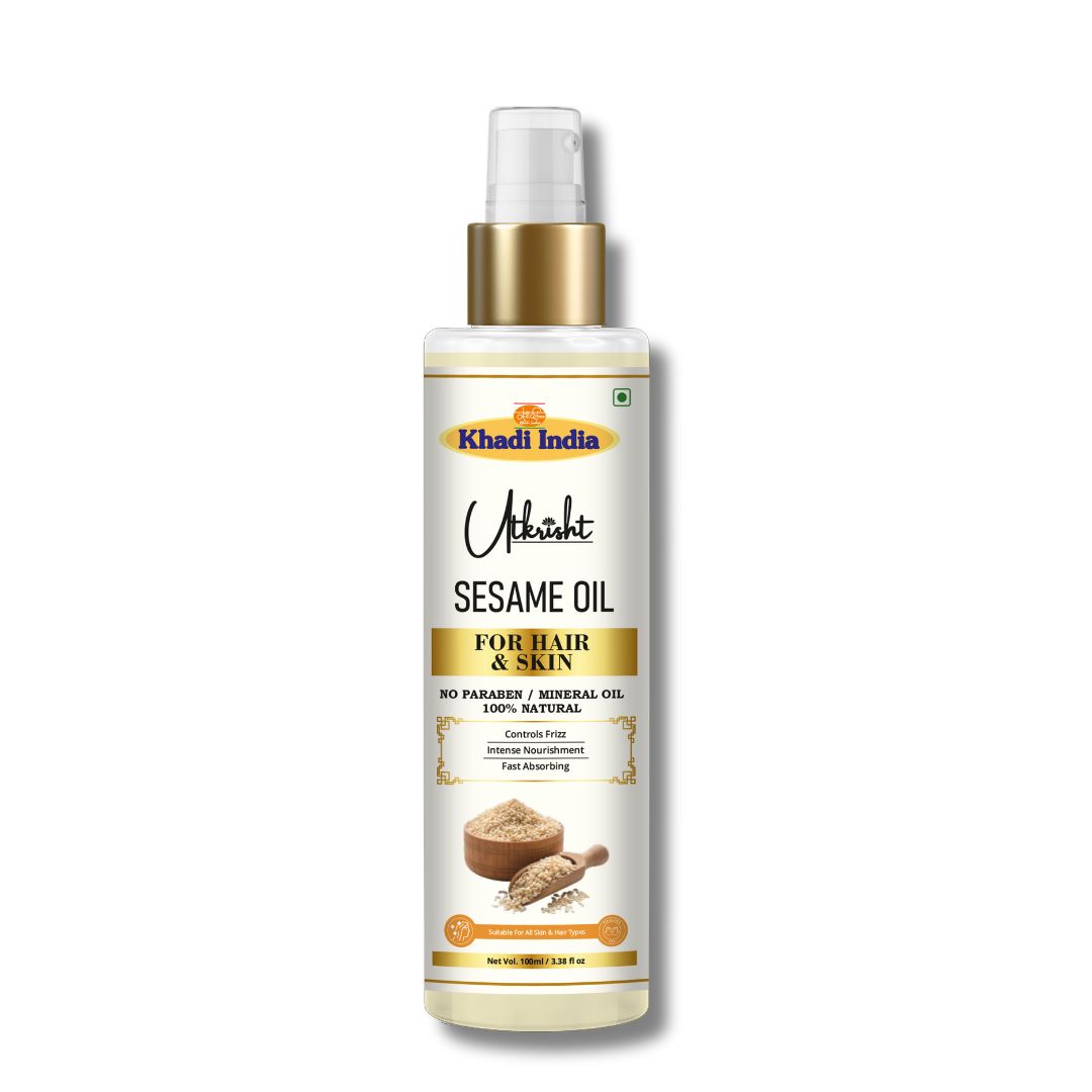 Utkrisht Khadi Sesame Oil For Skin & Hair 100ml