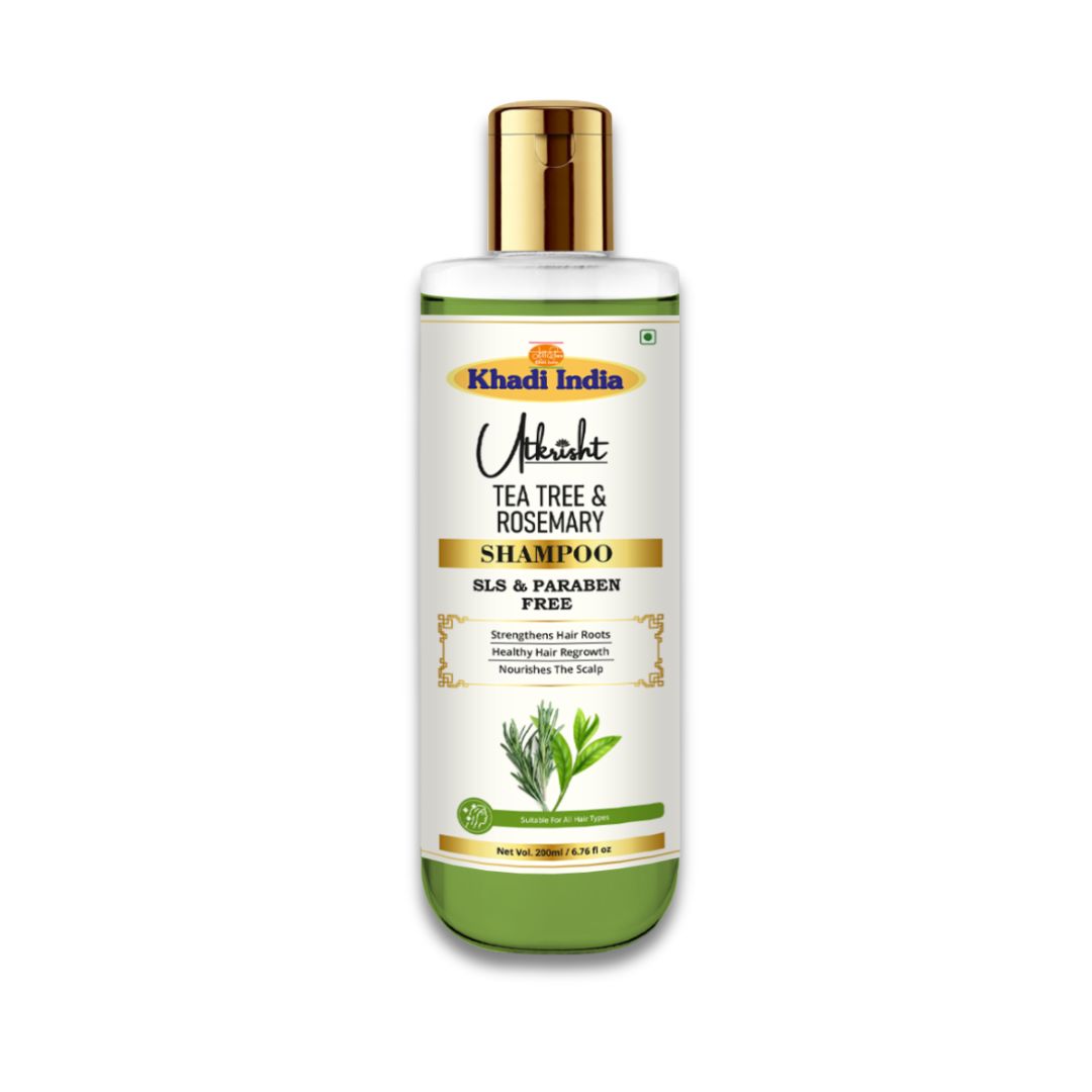 Utkrisht Khadi Tea Tree & Rosemary Shampoo 200ml