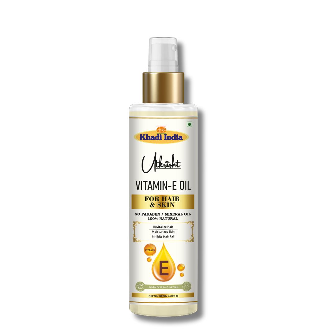 Utkrisht Khadi Vitamin E Oil Hair & Skin 100ml