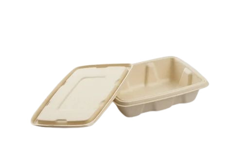 750ml Bagasse Biodegradable Container