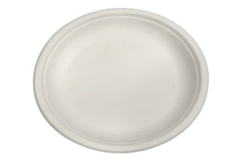 9 Inch Round Bagasse Disposable Plate