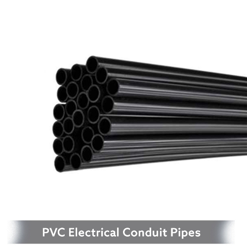 Black Pvc Electrical Conduit Pipes
