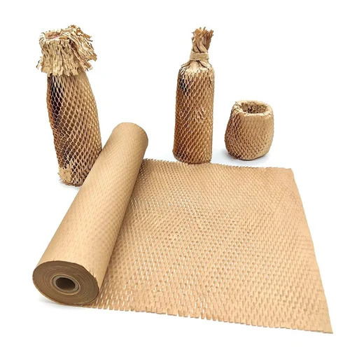 Honeycomb Wrapping Paper - Color: Brown