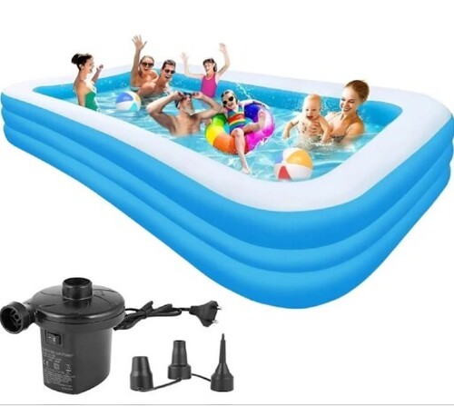 Inflatable Pool With Electric Pump