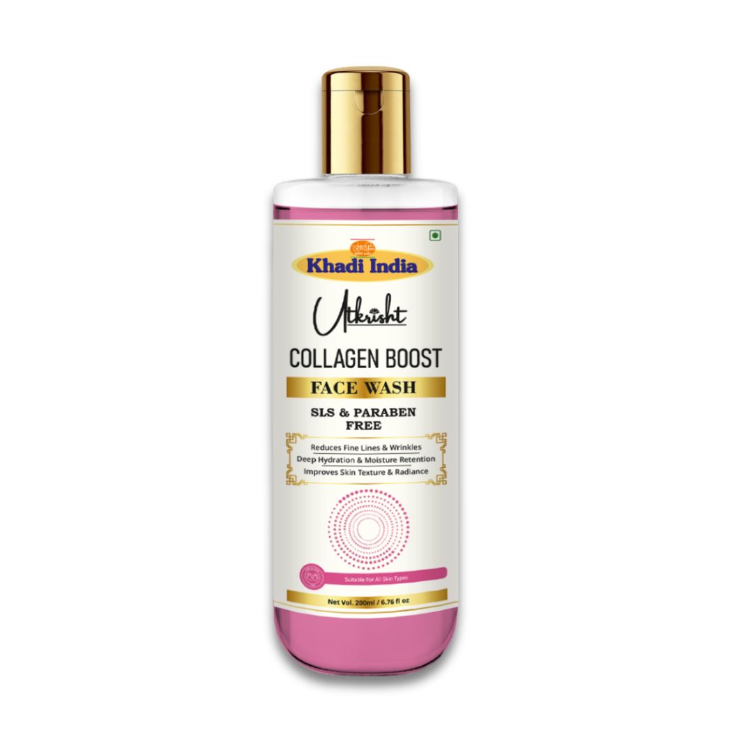 Utkrisht Khadi Collagen Boost Face Wash 200ml